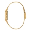 Thumbnail Image 3 of Olivia Burton 28mm Grosvenor Green Dial & Gold-Tone Mesh Strap Watch