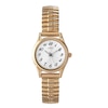 Thumbnail Image 1 of Limit Ladies' White Dial Gold Tone Expander Bracelet Watch