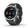 Thumbnail Image 4 of Garmin Epix (Gen 2) Black Silicone Strap Smartwatch