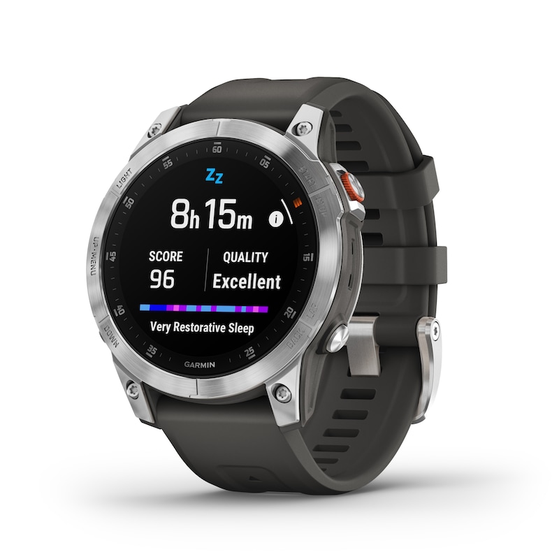 Garmin Epix (Gen 2) Black Silicone Strap Smartwatch