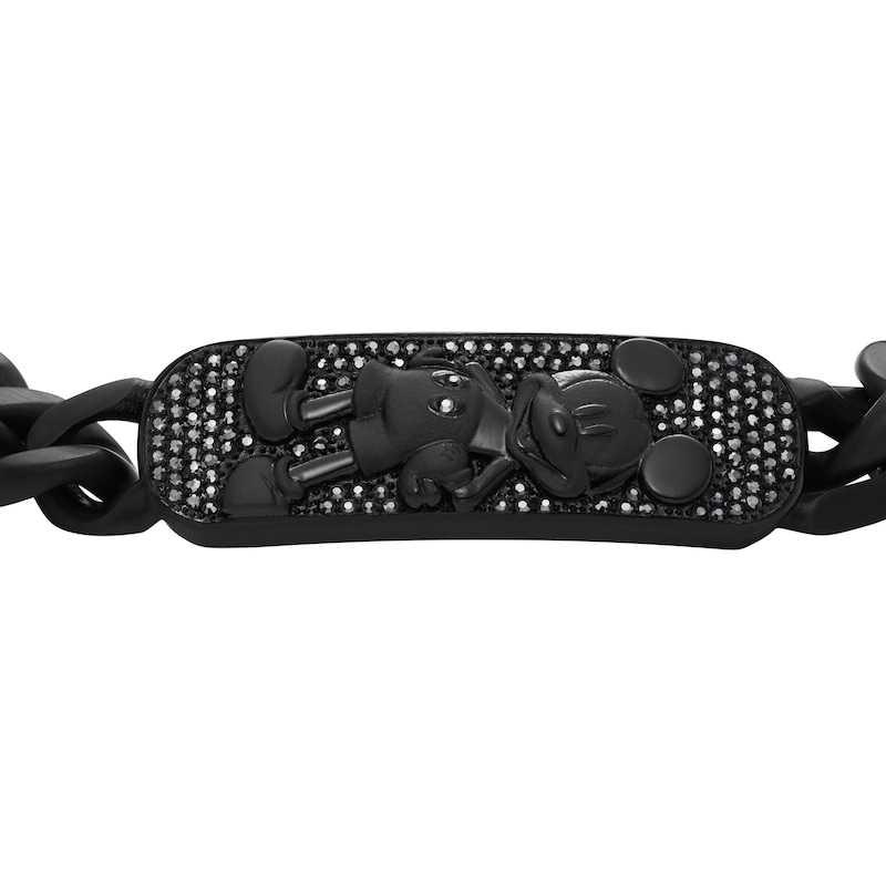 Fossil Men's Disney Special Edition Black Stainless Steel Chain Bracelet