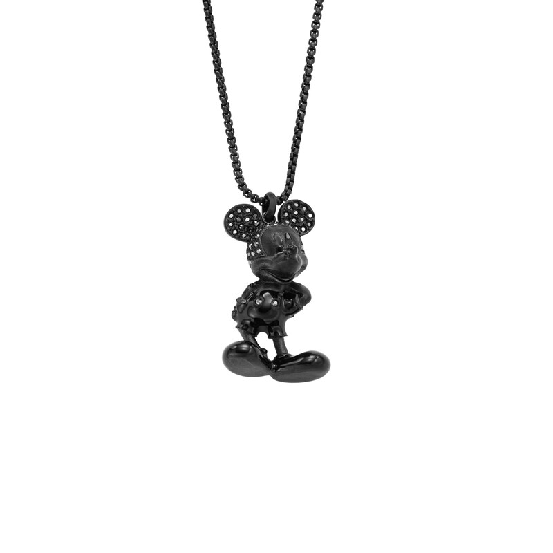 Fossil Men's Disney Special Edition Black Stainless Steel Chain