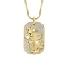 Thumbnail Image 0 of Fossil Ladies' Disney x Fossil Special Edition Gold Tone Stainless Steel Dog Tag Necklace
