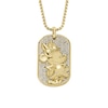 Thumbnail Image 1 of Fossil Ladies' Disney x Fossil Special Edition Gold Tone Stainless Steel Dog Tag Necklace
