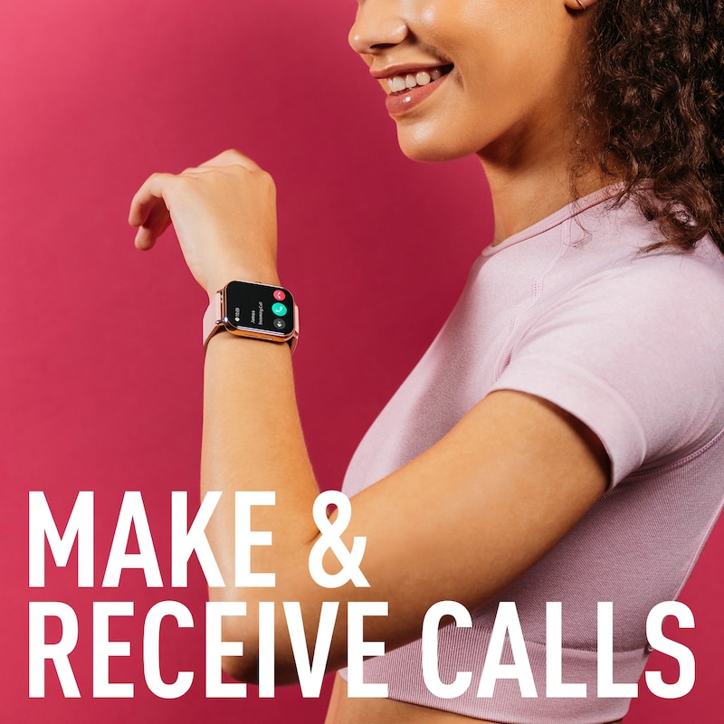 Main Image 2 of Reflex Active Ladies' Series 23 RGP Pink Strap Smart Watch