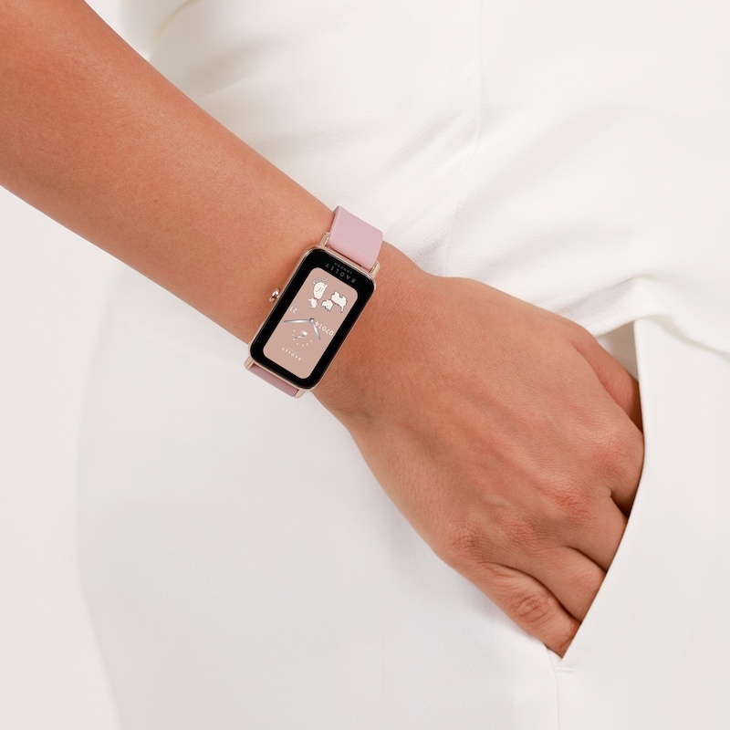 Main Image 2 of Radley Ladies' Series 21 Rose Gold Cobweb Lozenge Smart Watch