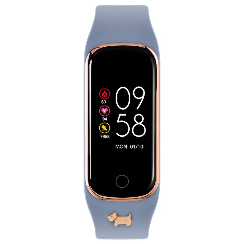 Main Image 1 of Radley Ladies' Series 8 Vintage Blue Silicone Strap Smart Watch