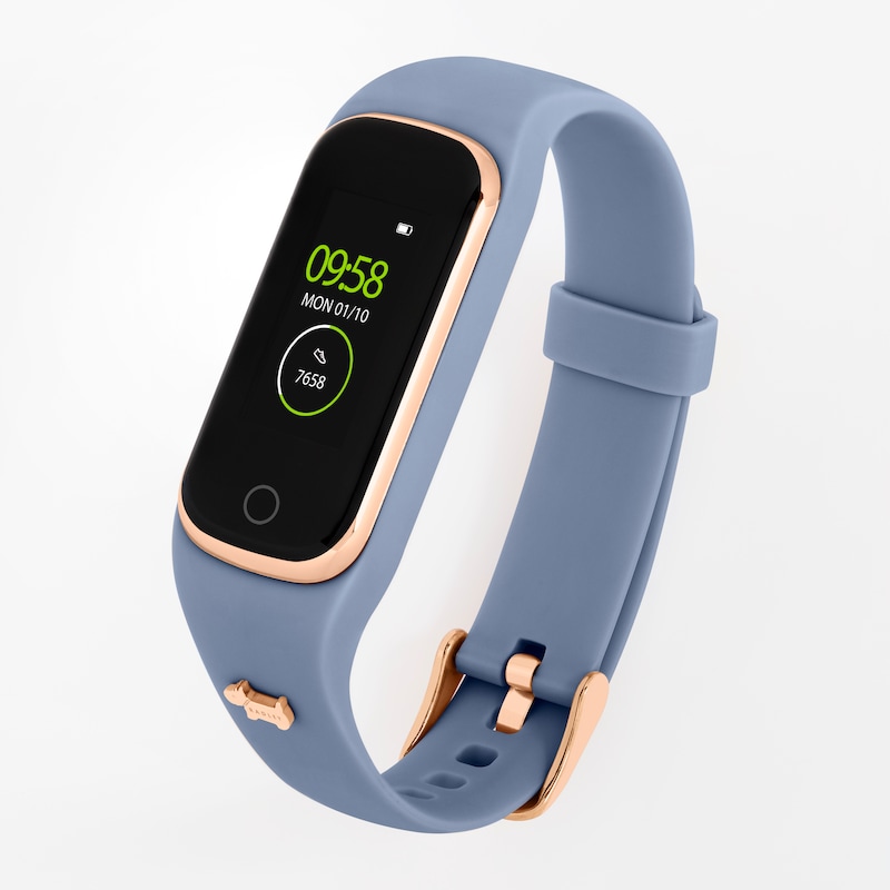 Main Image 2 of Radley Ladies' Series 8 Vintage Blue Silicone Strap Smart Watch