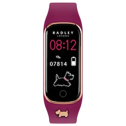 Radley Ladies' Series 8 Casis Purple Silicone Strap Smart Watch