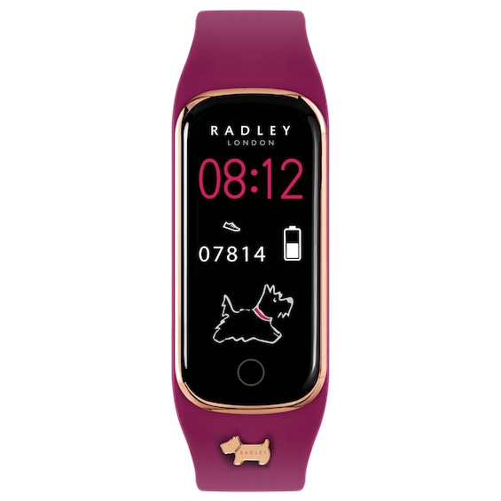 Radley Ladies Series 8 Casis Purple Silicone Strap Smart Wat