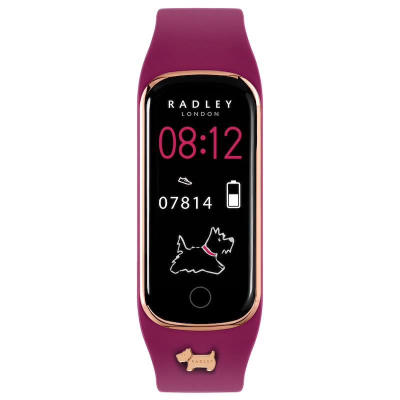 Main Image 1 of Radley Ladies' Series 8 Casis Purple Silicone Strap Smart Watch
