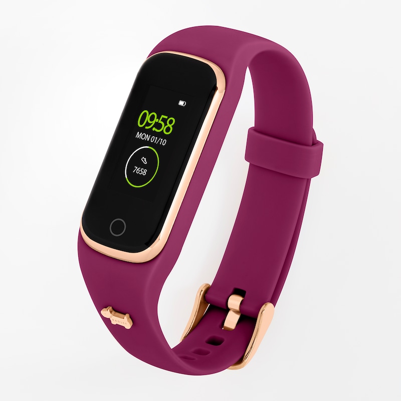 Main Image 3 of Radley Ladies' Series 8 Casis Purple Silicone Strap Smart Watch