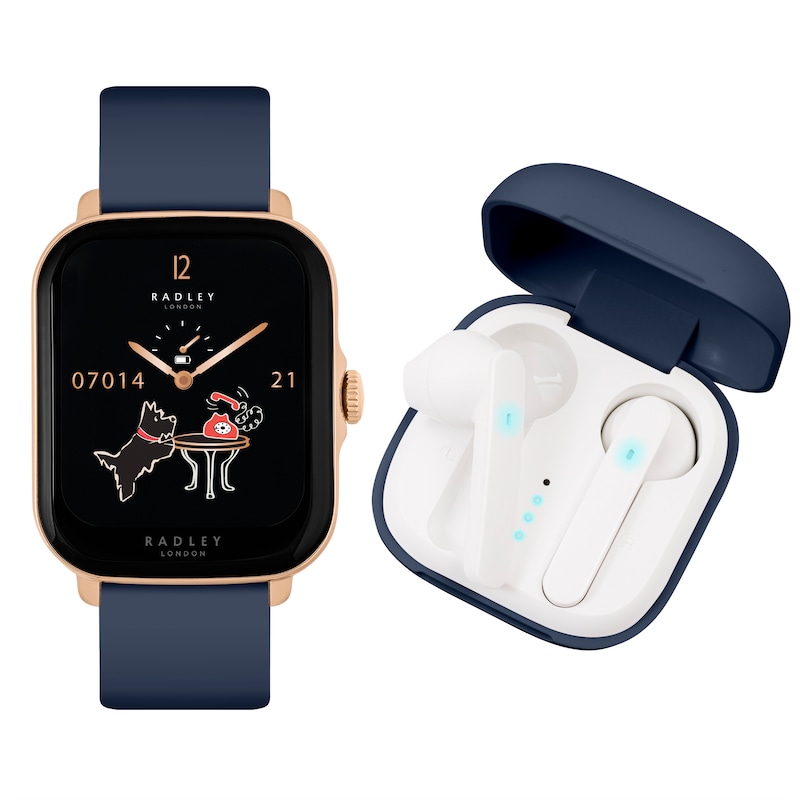 Main Image 1 of Radley Ladies' Series 20 Ink Smart Watch With True Wireless Earphones