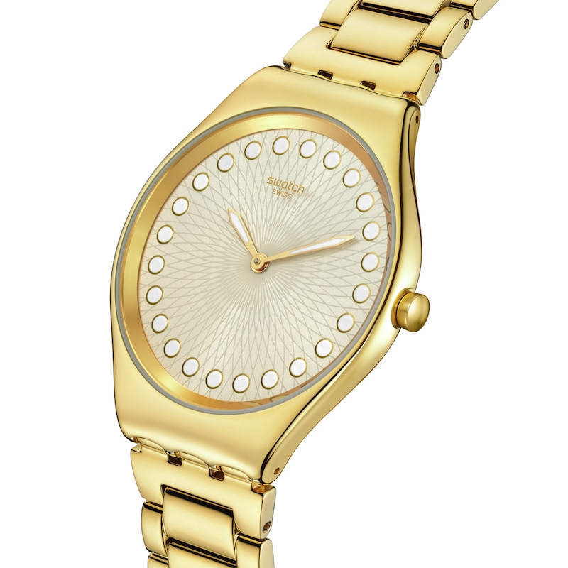 Main Image 2 of Swatch Skin Irony Gold Tone PVD Bracelet Watch