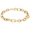 Thumbnail Image 1 of Tommy Hilfiger Ladies' Gold Tone Stainless Steel Link Bracelet