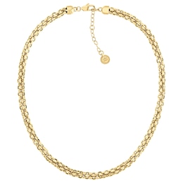 Tommy Hilfiger Ladies' Gold Tone Stainless Steel Chain Necklace
