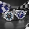 Thumbnail Image 6 of Seiko 5 Sports Retro Colour Men's Blue Dial Stainless Steel Bracelet Watch