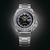 Thumbnail Image 4 of Seiko 5 Sports Retro Colour Men's Black Dial Stainless Steel Bracelet Watch