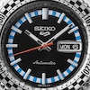 Thumbnail Image 5 of Seiko 5 Sports Retro Colour Men's Black Dial Stainless Steel Bracelet Watch