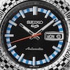 Thumbnail Image 6 of Seiko 5 Sports Retro Colour Men's Black Dial Stainless Steel Bracelet Watch