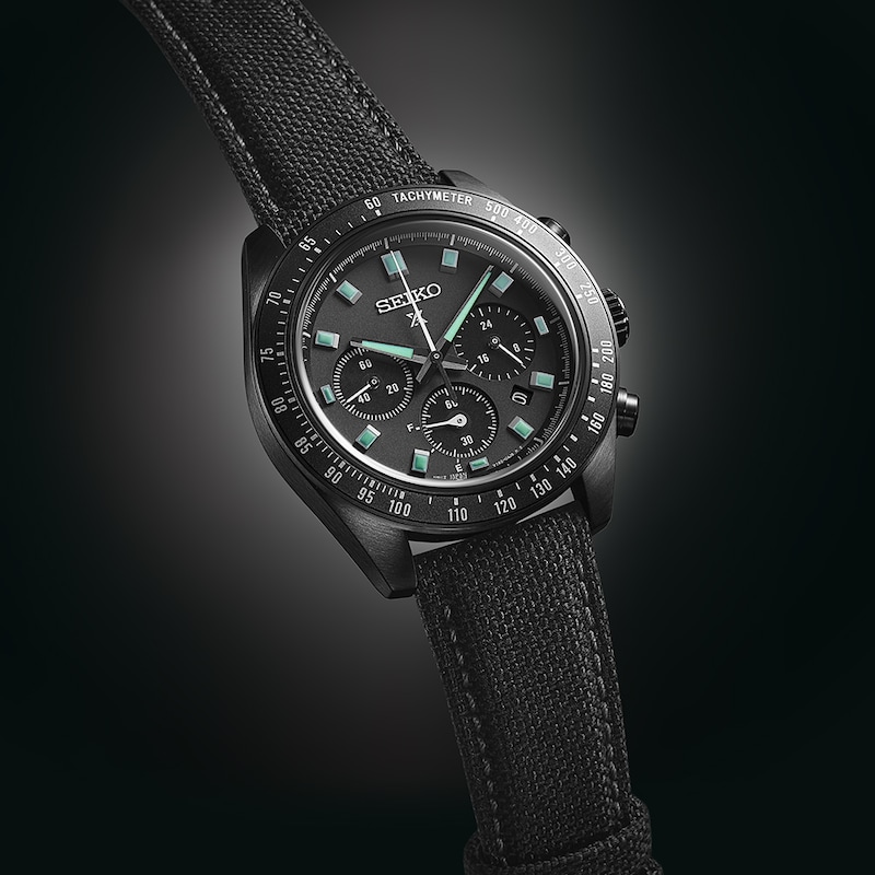 Main Image 2 of Seiko Prospex Black Series "Night Vision" Solar Chronograph