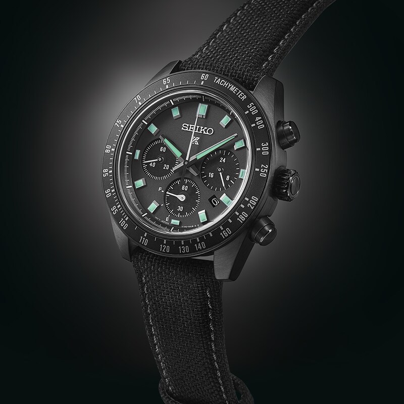 Main Image 4 of Seiko Prospex Black Series "Night Vision" Solar Chronograph