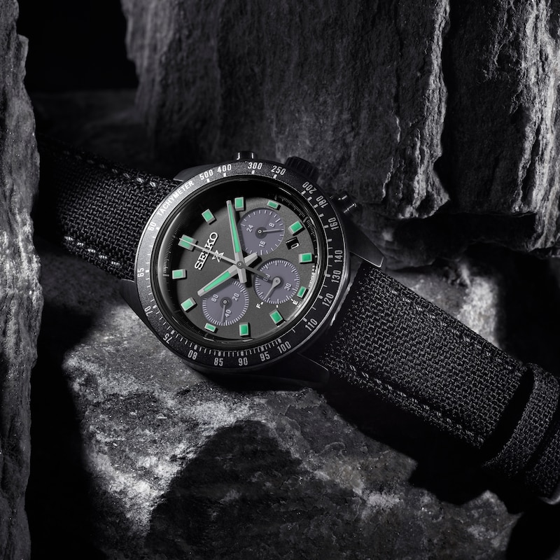 Main Image 5 of Seiko Prospex Black Series "Night Vision" Solar Chronograph