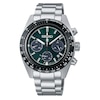 Thumbnail Image 0 of Seiko Men's Prospex 'Deep Green' Chronograph Green Dial Stainless Steel Bracelet Watch