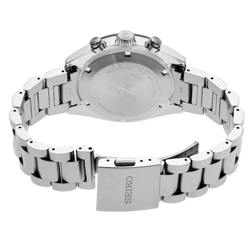 Main Image 6 of Seiko Men's Prospex 'Deep Green' Chronograph Green Dial Stainless Steel Bracelet Watch