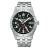 Thumbnail Image 1 of Seiko 5 Sports "FIELD" Men's Black Dial Stainless Steel Bracelet Watch