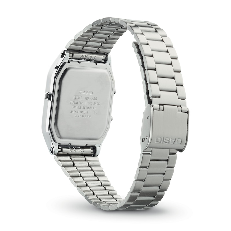 Casio Collection AQ-230A-2A2MQYES Blue Digital Dial Bracelet Watch