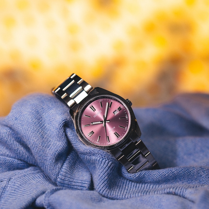 Main Image 5 of Casio Collection MTP-1302PD-6AVEF Purple Dial Stainless Steel Bracelet Watch