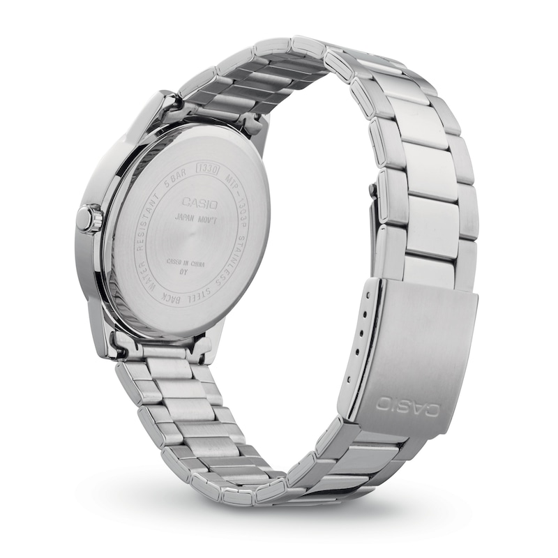 Main Image 3 of Casio Collection MTP-1302PD-9AVEF Yellow Dial Stainless Steel Bracelet Watch