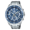 Thumbnail Image 0 of Casio Edifice EFR-552D-2AVUEF Men's Blue Dial Stainless Steel Bracelet Watch