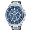 Thumbnail Image 1 of Casio Edifice EFR-552D-2AVUEF Men's Blue Dial Stainless Steel Bracelet Watch