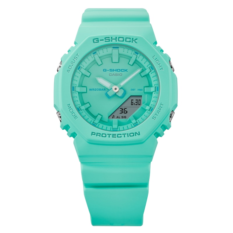 G-Shock GMA-P2100-2AER Turquoise Resin Strap Watch