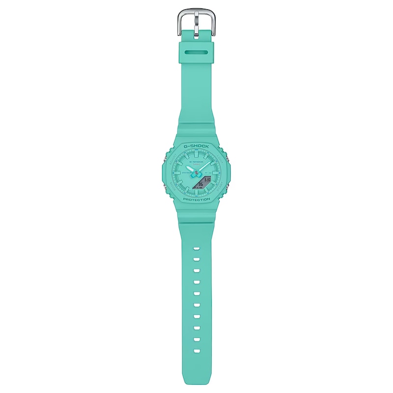 G-Shock GMA-P2100-2AER Turquoise Resin Strap Watch
