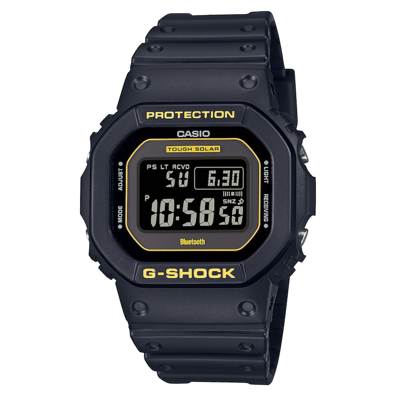 G-Shock GW-B5600CY-1ER Digital Dial Black Resin Strap Watch