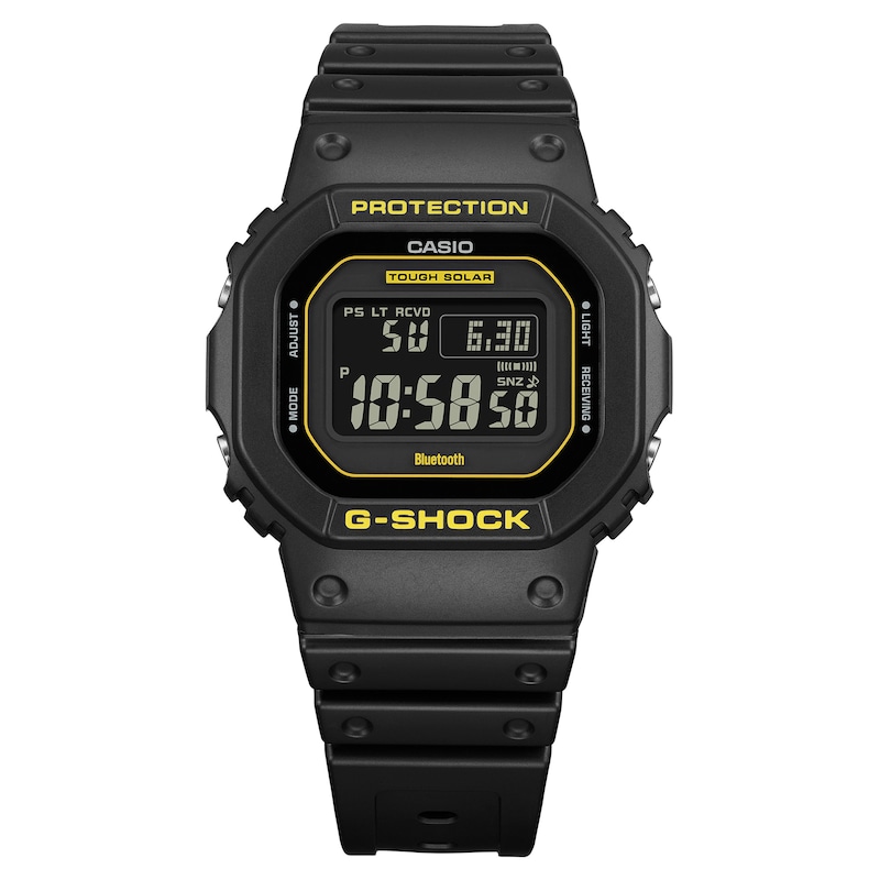 G-Shock GW-B5600CY-1ER Digital Dial Black Resin Strap Watch