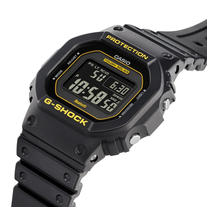 G-Shock GW-B5600CY-1ER Digital Dial Black Resin Strap Watch