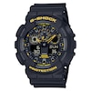 Thumbnail Image 0 of G-Shock GA-100CY-1AER Yellow Detailing Black Resin Strap Watch