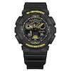 Thumbnail Image 2 of G-Shock GA-100CY-1AER Yellow Detailing Black Resin Strap Watch