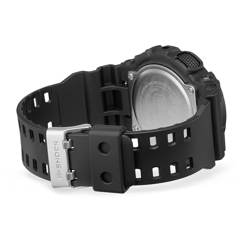 Main Image 6 of G-Shock GA-100CY-1AER Yellow Detailing Black Resin Strap Watch