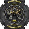 Thumbnail Image 6 of G-Shock GA-100CY-1AER Yellow Detailing Black Resin Strap Watch