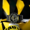Thumbnail Image 7 of G-Shock GA-100CY-1AER Yellow Detailing Black Resin Strap Watch