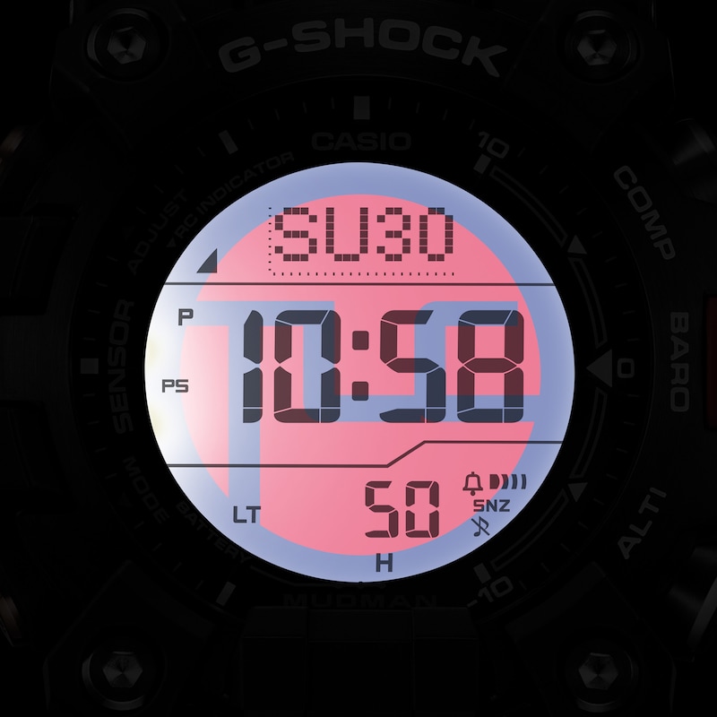 G-Shock Mudman GW-9500TLC-1ER Men's Black Resin Strap Watch