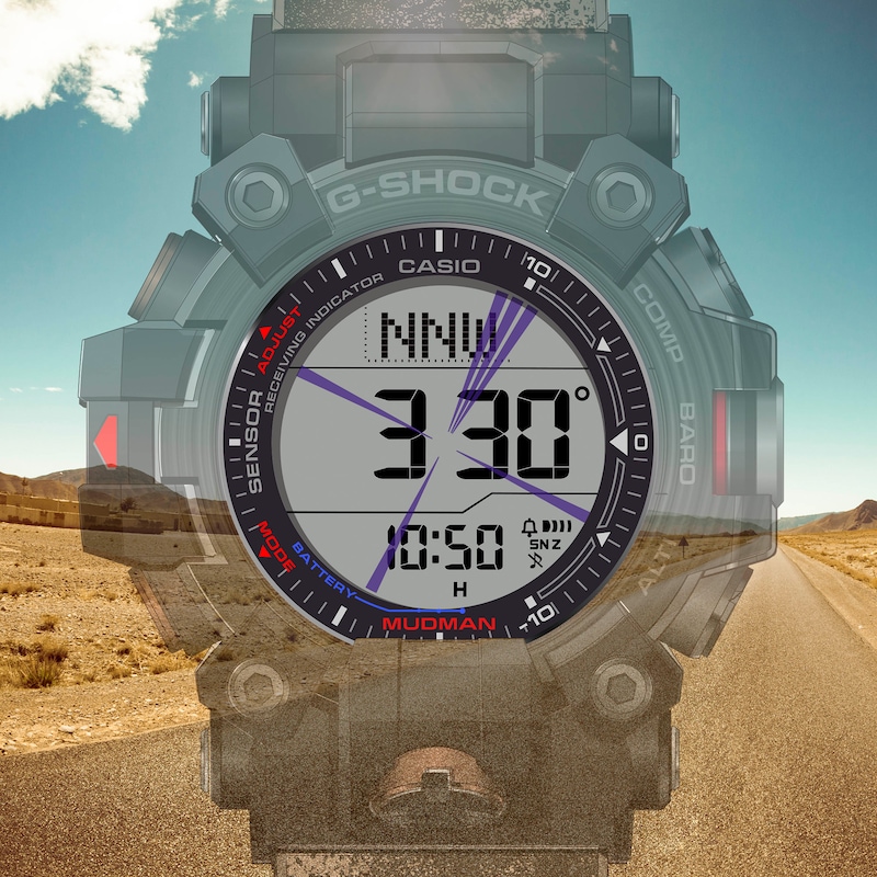 Main Image 10 of G-Shock Mudman GW-9500TLC-1ER Men's Black Resin Strap Watch