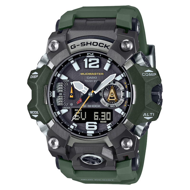 G-Shock Mudmaster GWG-B1000-3AER Men's Green Resin Strap Watch