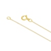 Thumbnail Image 3 of 9ct Yellow Gold 18" Cubic Zirconia Cross Pendant Necklace