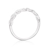 Thumbnail Image 3 of Sterling Silver Cubic Zirconia Chain Ring (Size N)
